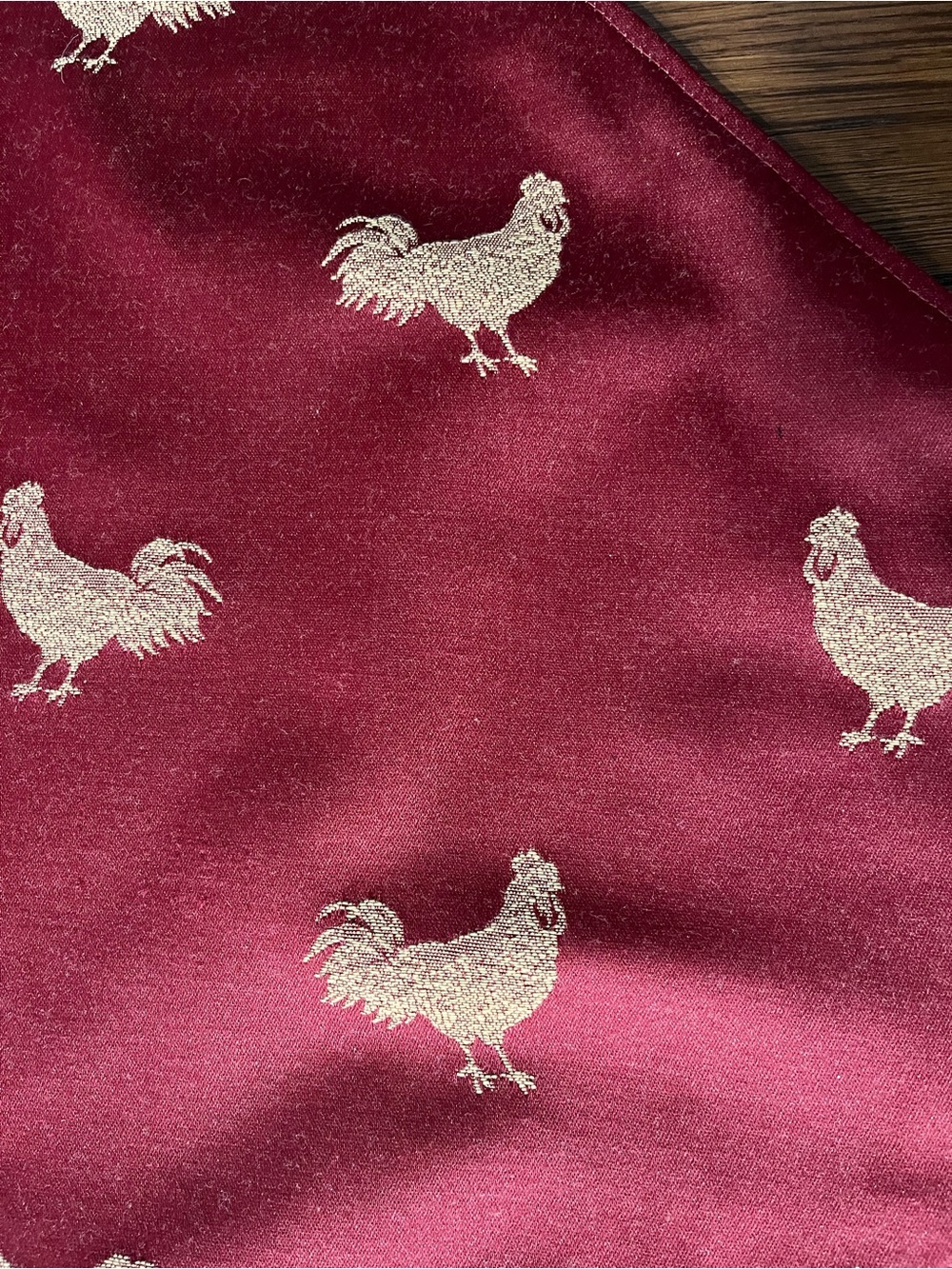 Reversible Chicken Table Runner - Picture 4 of 11